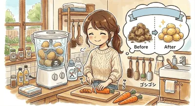 ウォッシュボーイはじゃがいも洗いに使える！メリットや注意点を紹介