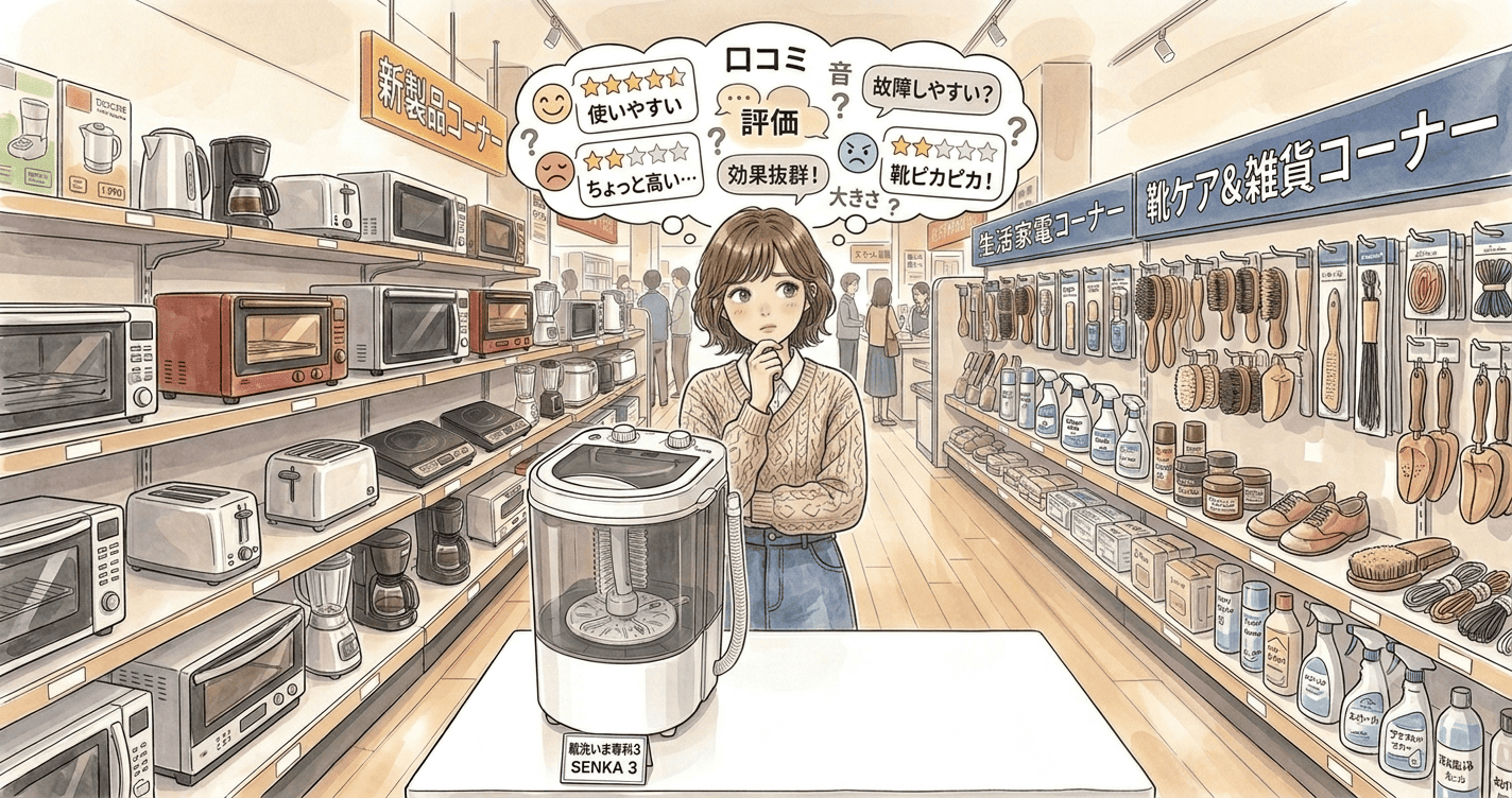 靴洗いま専科3の口コミ・評判